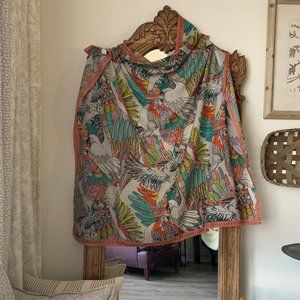 Colorful, Tropical Scarf/Wrap